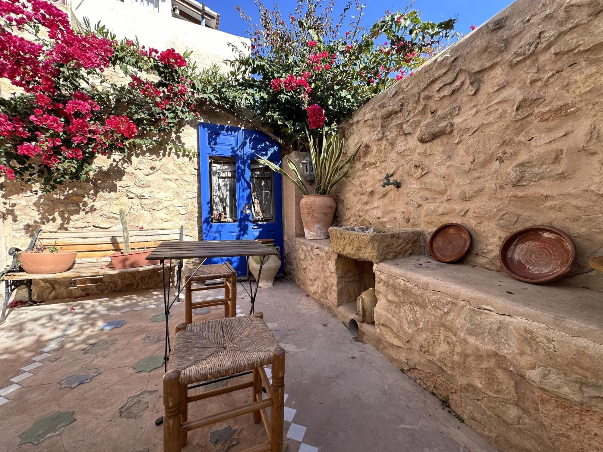 Casa Con Vistas Al Mar Y Patio De Buganvillas Aigues Екстериор снимка