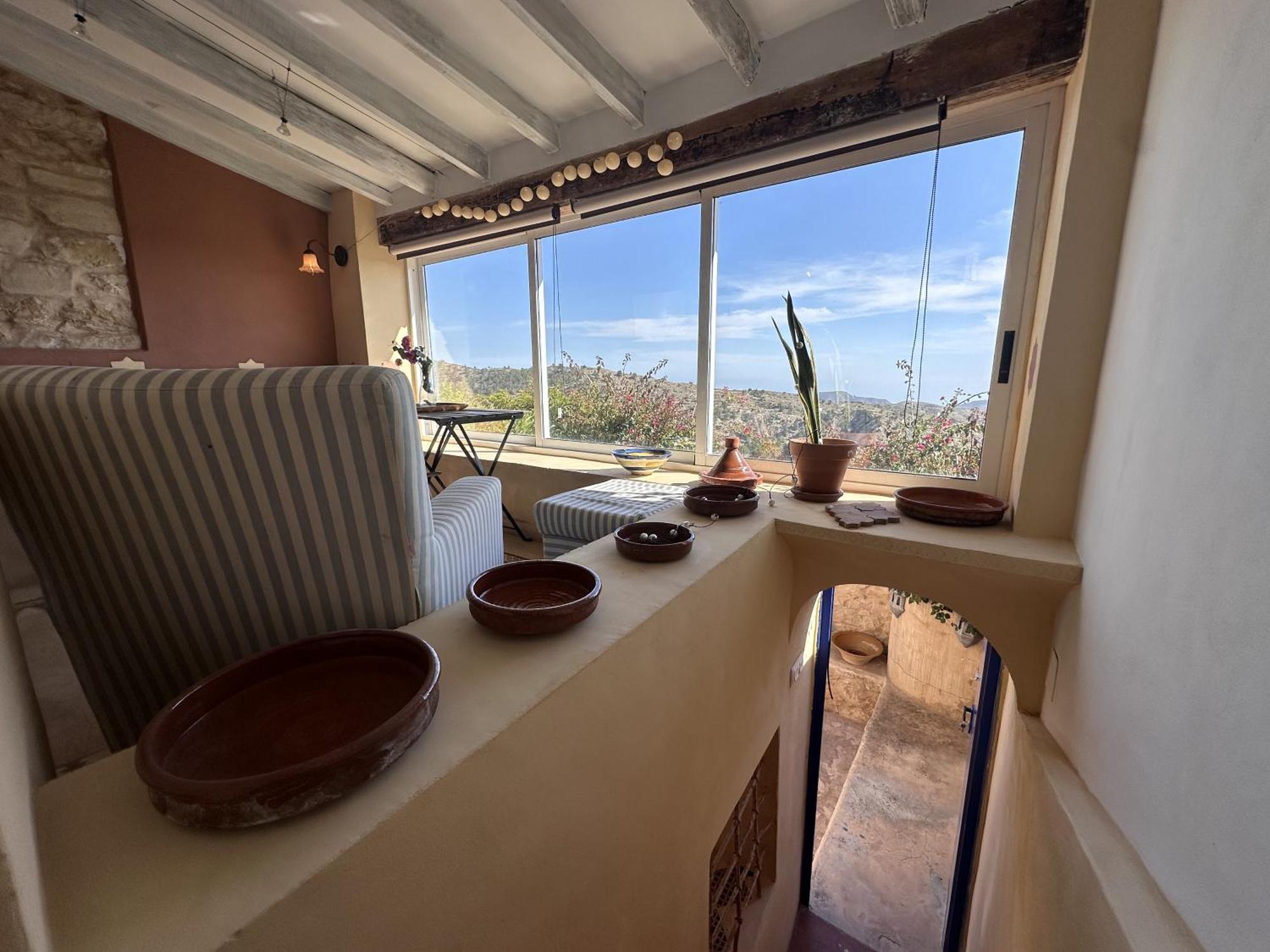Casa Con Vistas Al Mar Y Patio De Buganvillas Aigues Екстериор снимка