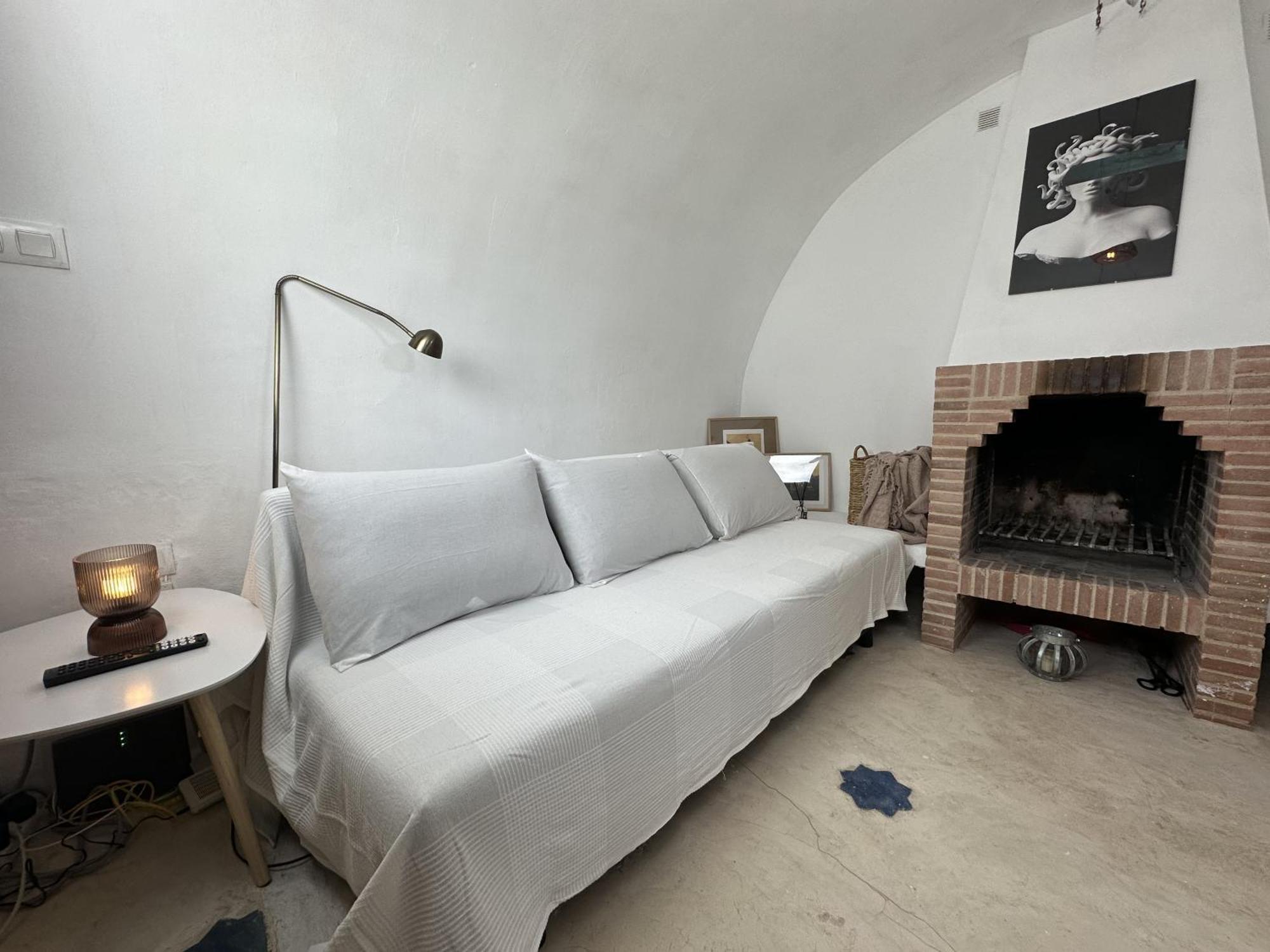 Casa Con Vistas Al Mar Y Patio De Buganvillas Aigues Екстериор снимка