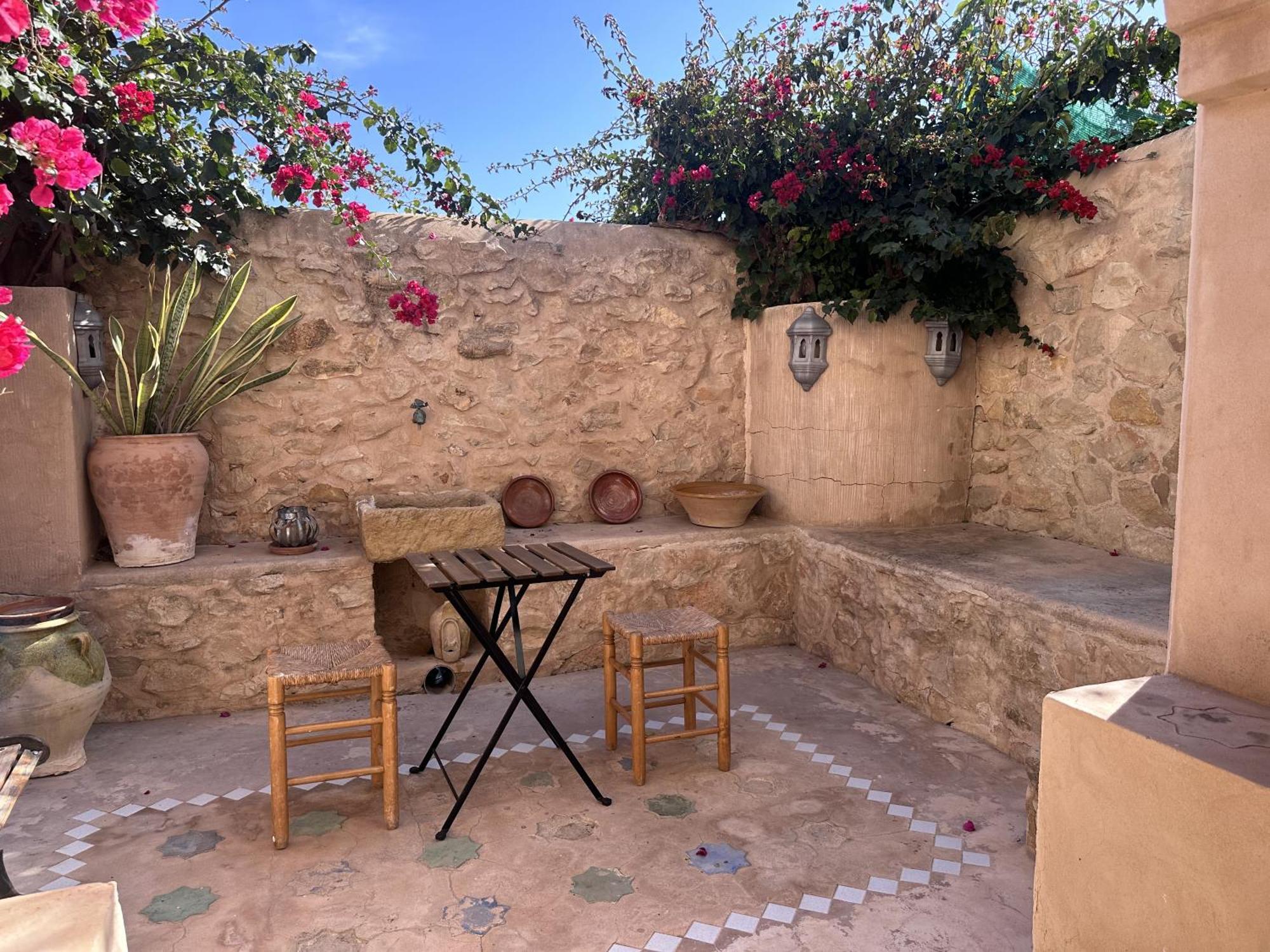 Casa Con Vistas Al Mar Y Patio De Buganvillas Aigues Екстериор снимка